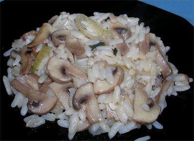 Risotto aux Champignons -- 12/12/05